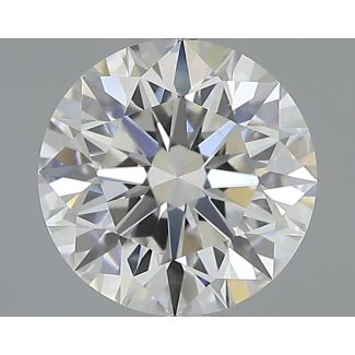 1.23 Carat Round E VVS2 EX GIA Natural Diamond