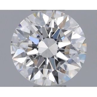 0.31 Carat Round E SI1 EX GIA Natural Diamond