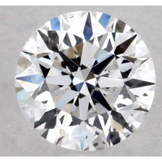 0.31 Carat Round D SI2 EX GIA Natural Diamond