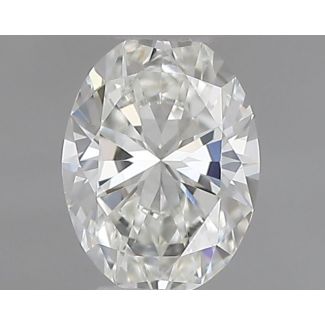 0.3 Carat Oval H VVS1 - VG GD IGI Natural Diamond