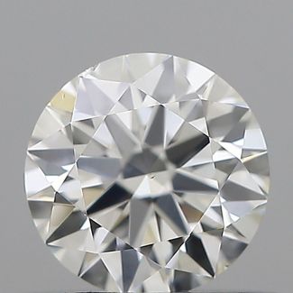 0.5 Carat Round H SI1 VG EX GIA Natural Diamond