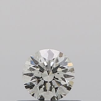 0.30 Carat Round J VS1 EX GIA Natural Diamond