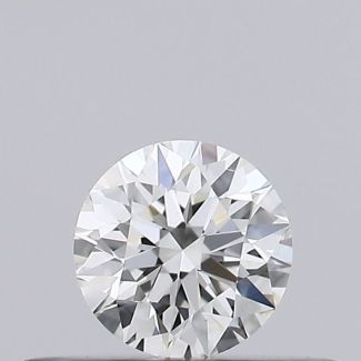 0.23 Carat Round H SI1 EX GIA Natural Diamond