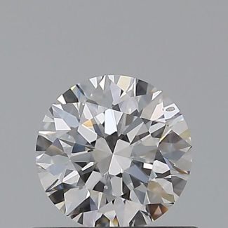 0.51 Carat Round E SI1 EX GIA Natural Diamond