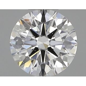 0.5 Carat Round D SI2 VG EX GIA Natural Diamond