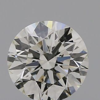 0.42 Carat Round J SI2 EX GIA Natural Diamond