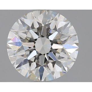 0.51 Carat Round G VS2 EX IGI Natural Diamond