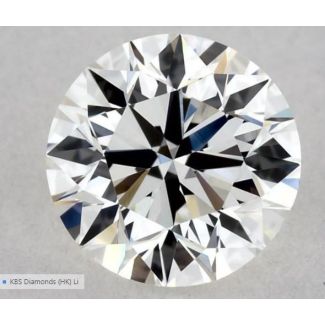 0.5 Carat Round H VS1 EX VG GIA Natural Diamond