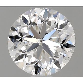 1.0 Carat Round E SI2 GD EX IGI Natural Diamond