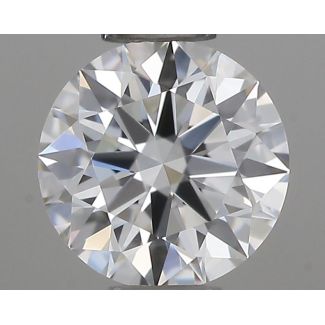 0.35 Carat Round F VVS1 EX GIA Natural Diamond