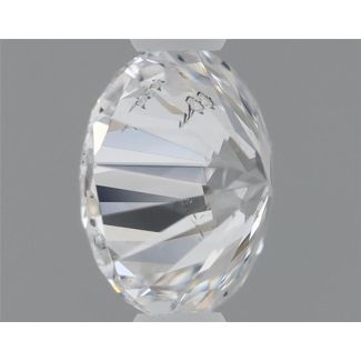 0.56 Carat Round D SI2 EX GIA Natural Diamond