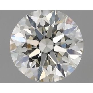 0.34 Carat Round I VVS2 VG EX GIA Natural Diamond