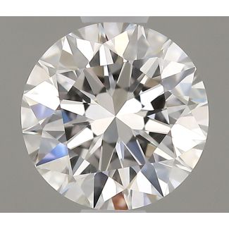 0.63 Carat Round F IF EX GIA Natural Diamond