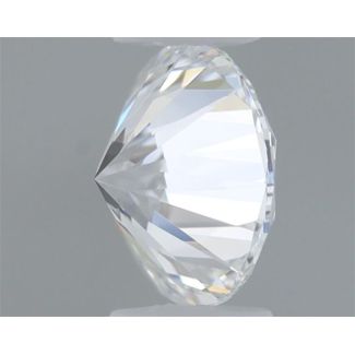 0.35 Carat Round D VVS2 EX GIA Natural Diamond