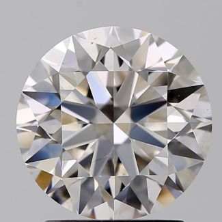 1.80 Carat Round I VS2 EX GIA Natural Diamond