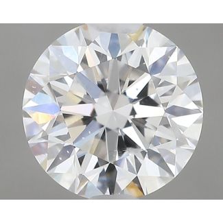 0.8 Carat Round D SI1 EX GIA Natural Diamond