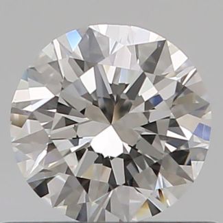 0.50 Carat Round F VS2 VG EX GIA Natural Diamond