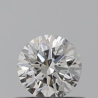 0.41 Carat Round G VS2 EX GIA Natural Diamond