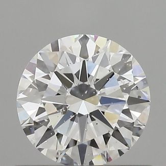 0.51 Carat Round D SI2 VG GIA Natural Diamond