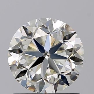 1.00 Carat Round J VS2 GD VG GIA Natural Diamond