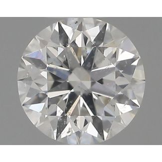 0.4 Carat Round G SI2 EX GIA Natural Diamond