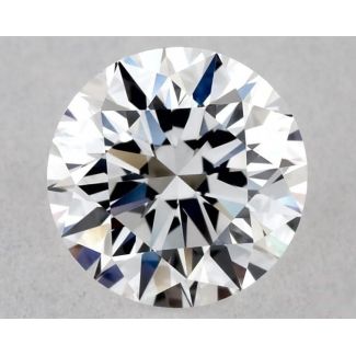 0.5 Carat Round D VVS2 EX VG GIA Natural Diamond