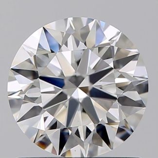 0.91 Carat Round E VS2 EX GIA Natural Diamond