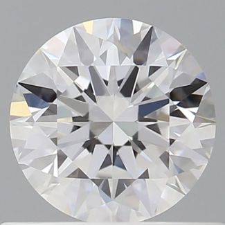 0.62 Carat Round D VVS1 EX GIA Natural Diamond