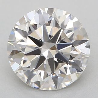 0.72 Carat Round H VVS1 EX GIA Natural Diamond