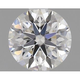 0.5 Carat Round G IF EX GIA Natural Diamond