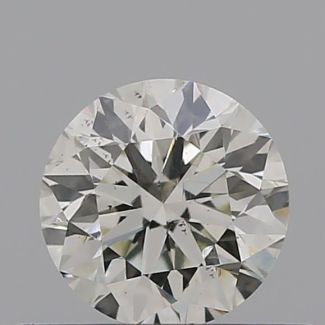 0.38 Carat Round J SI1 VG GIA Natural Diamond