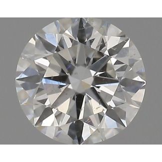 0.4 Carat Round G SI1 EX GIA Natural Diamond