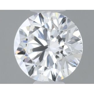 0.31 Carat Round D VVS1 EX GIA Natural Diamond