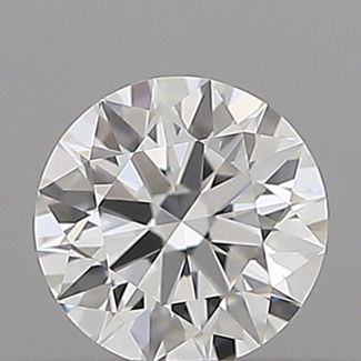 0.24 Carat Round E VVS1 EX GIA Natural Diamond