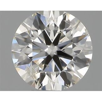 0.30 Carat Round H SI2 EX IGI Natural Diamond