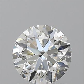 1.00 Carat Round H VVS2 VG EX GIA Natural Diamond