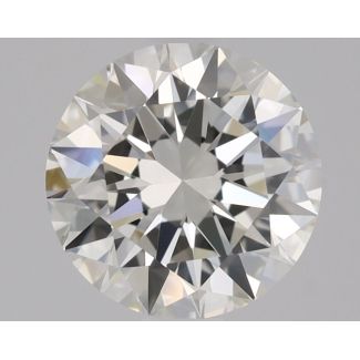 1.01 Carat Round H VVS2 EX GIA Natural Diamond