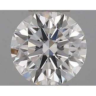 0.40 Carat Round H IF EX GIA Natural Diamond