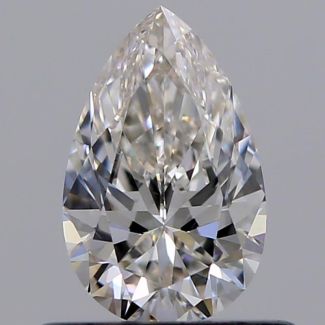 0.50 Carat Pear H VS2 - VG GIA Natural Diamond