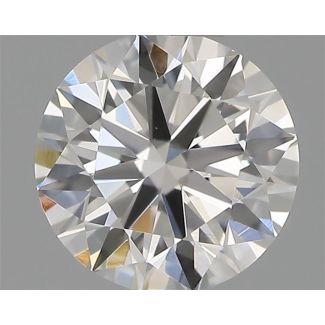 0.40 Carat Round G VVS2 VG EX GIA Natural Diamond