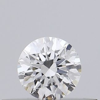 0.23 Carat Round E VVS1 EX GIA Natural Diamond