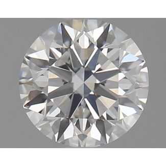 0.6 Carat Round E VS1 EX GD GIA Natural Diamond