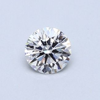 0.44 Carat Round E VS2 EX VG GIA Natural Diamond