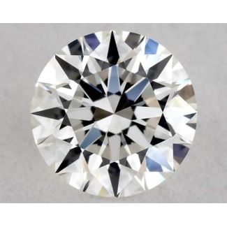 0.38 Carat Round G VVS2 EX GIA Natural Diamond