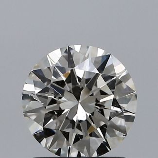 1.01 Carat Round J SI1 EX GIA Natural Diamond