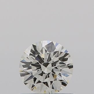 0.53 Carat Round K VS2 EX GIA Natural Diamond