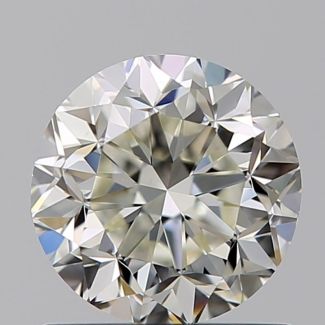 1.00 Carat Round J VS1 F EX VG GIA Natural Diamond