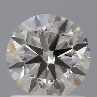 1.00 Carat Round J SI2 GD VG GIA Natural Diamond