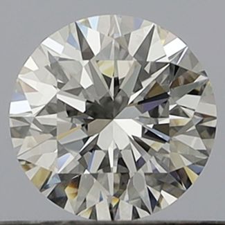 0.5 Carat Round F IF EX GIA Natural Diamond