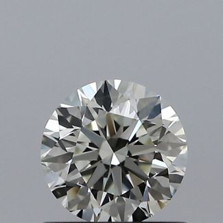 0.60 Carat Round K VS2 VG EX GIA Natural Diamond